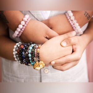 Handmade Upcycled Jewelry with REAL Crystals or whichever you want! You name it!